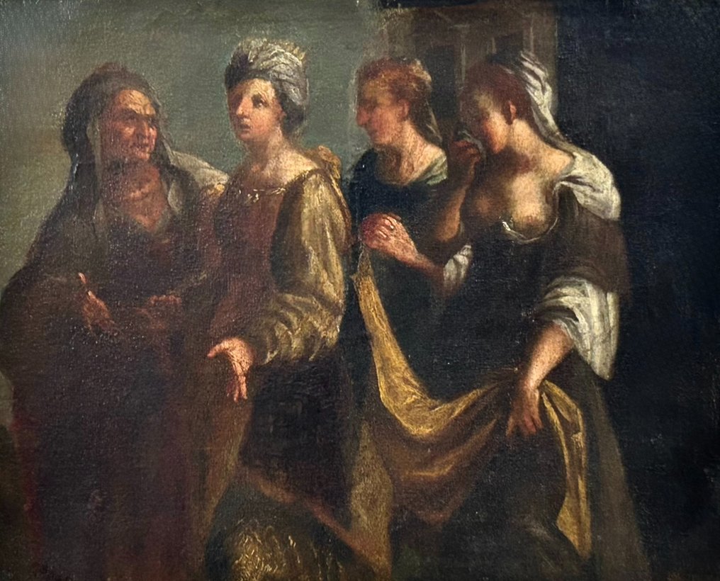 Ιταλική σχολή (XVII) - La figlia di Iefte consolata dalle compagne #1.0