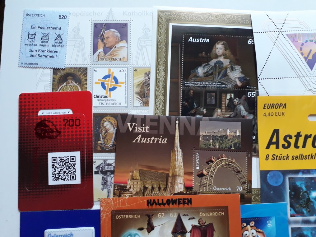 奧地利 2002/2022 - 更好的块类别 = 面值150欧元 #1.0