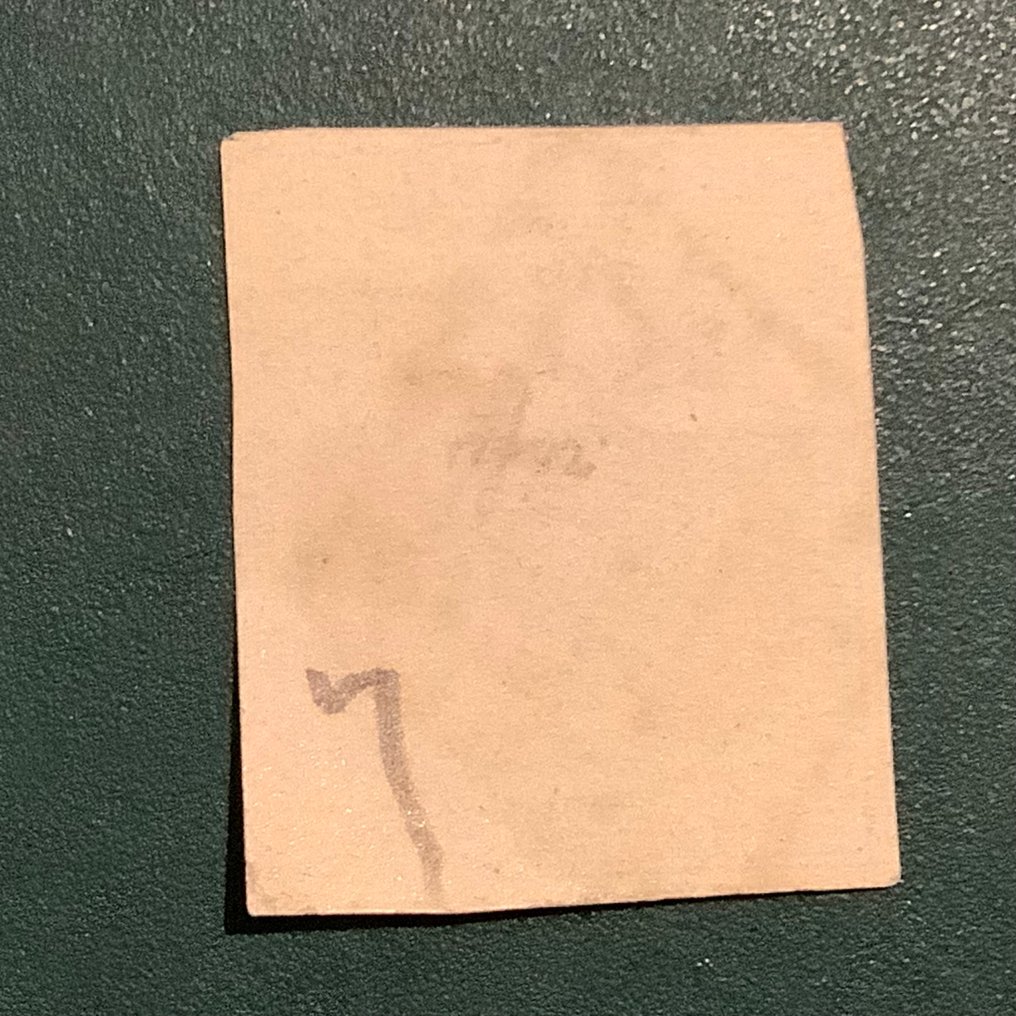 Francia 1850 - 40 cent Ceres en color profundo - con borde completo - Yvert 5 #2.1