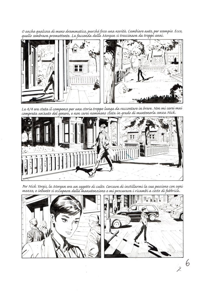 Pittaluga, Luigi - 3 Original page - Julia #123 - "Ladro scaccia ladro" - 2008 #1.0