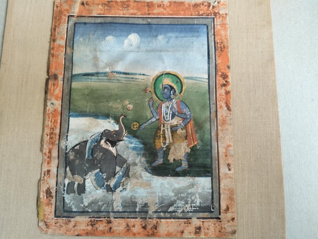 Set of five Indian miniatures - India - 18th century to early 20th century #3.2