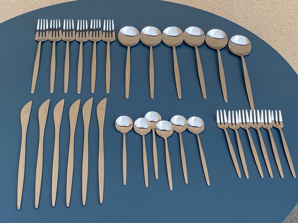 NO RESERVE price! - Juego de cubiertos (30) - Acero, inox - Juego de cubiertos para 6 personas. #1.0