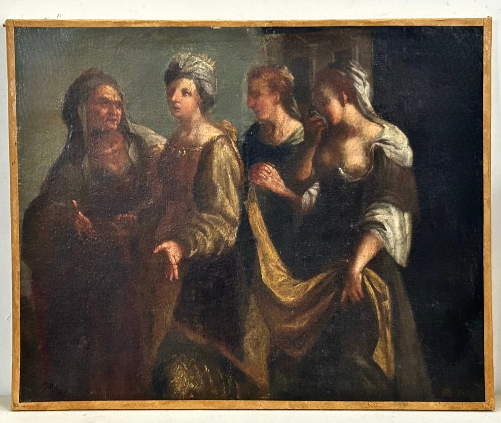 Ιταλική σχολή (XVII) - La figlia di Iefte consolata dalle compagne #1.0