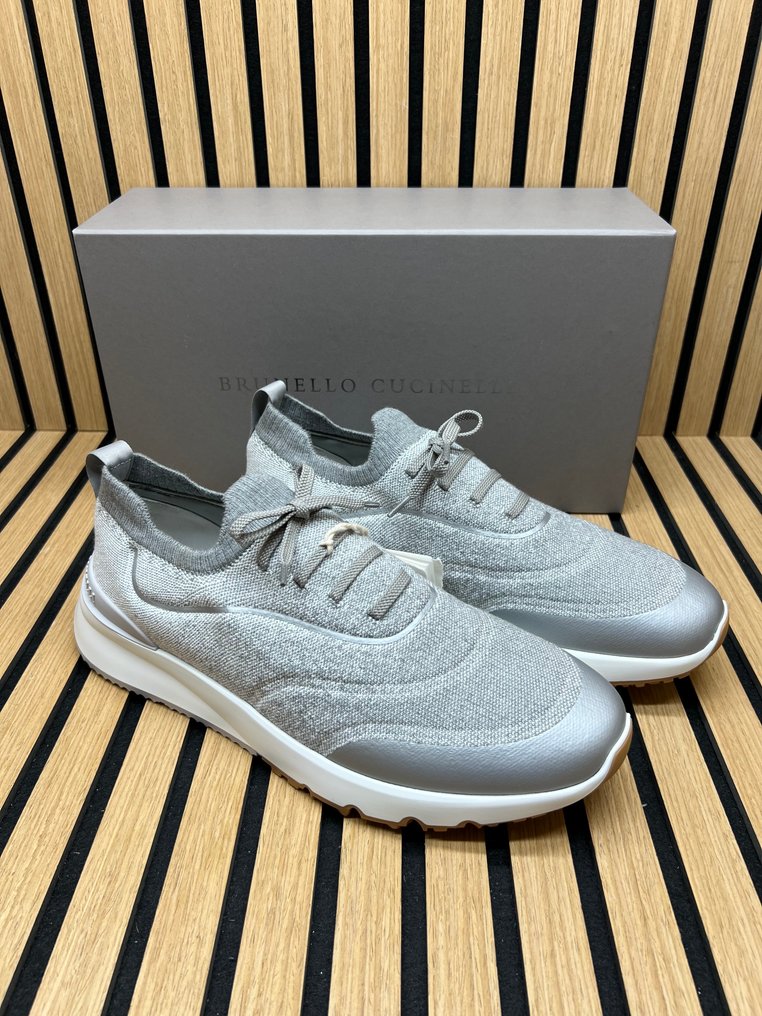 Brunello Cucinelli - Knit - Sneakers - Size: EU 45 - New with tags #2.1