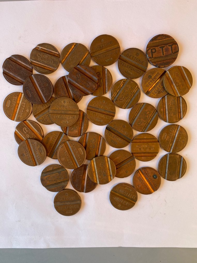 Samling af telefonkort - Indsamling af telefontokens - Brand Unknown #1.0