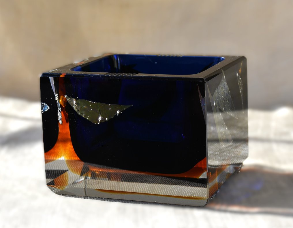 Exbor Studios - Pavel Hlava - 花瓶 (2) -  夜空 - 彩色玻璃 #3.2