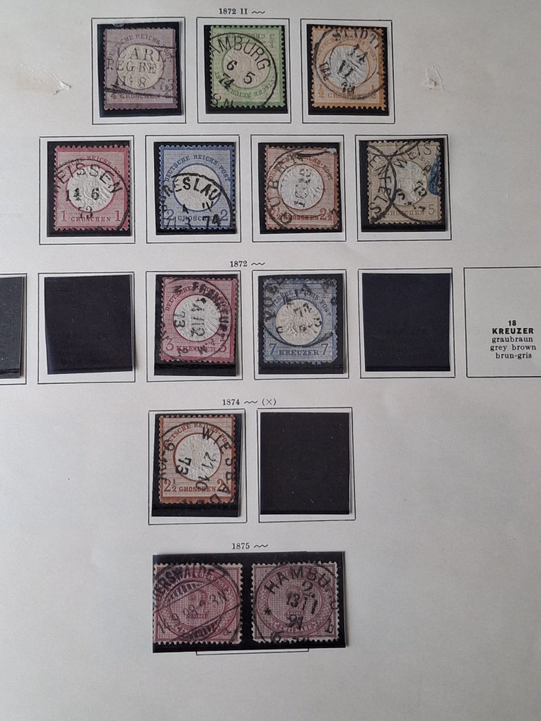 Duitse Rijk - Duitse Rijk 1872-1945 mooi gestempeld en Zones en DDR en Duitsland #2.1