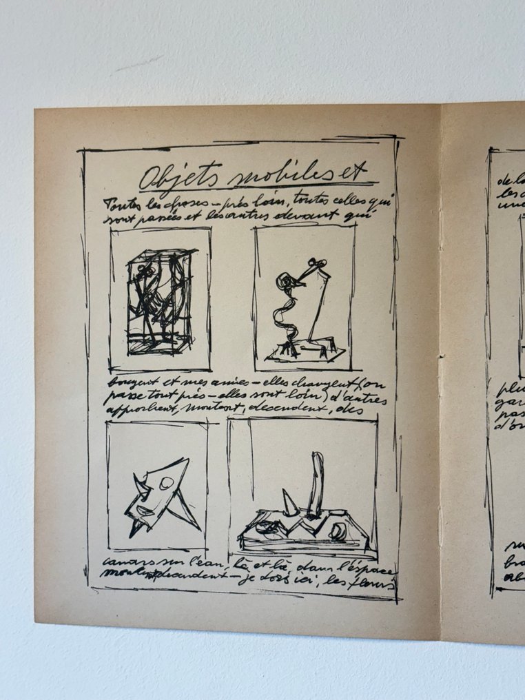 Alberto Giacometti (1901-1966) - Objets mobiles #1.0
