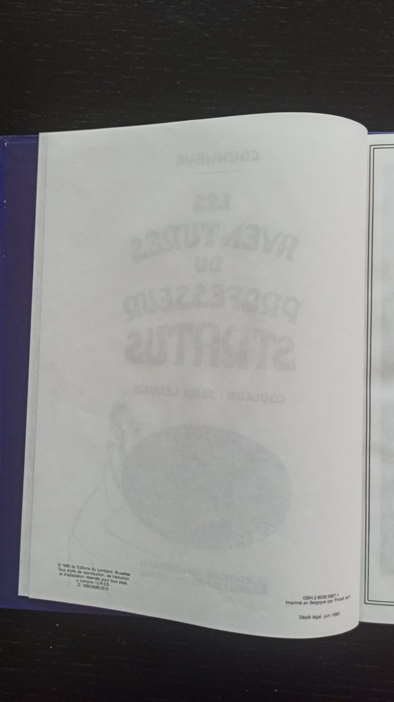 Professeur Stratus T1 à T4 + 2x dédicace - Série complète - 4x C - 4 Album - 第一版 - 1990/2003 #3.2