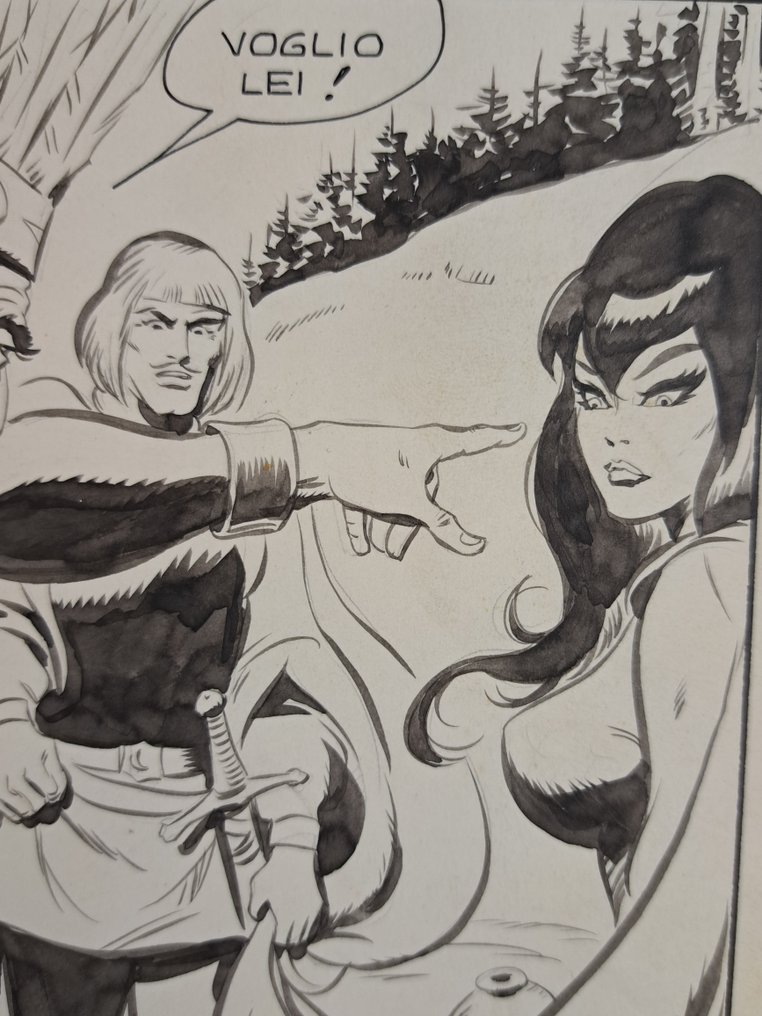 Marchioro, Tito - 4 Original page - Lucifera: Il Santo Graal #3.2