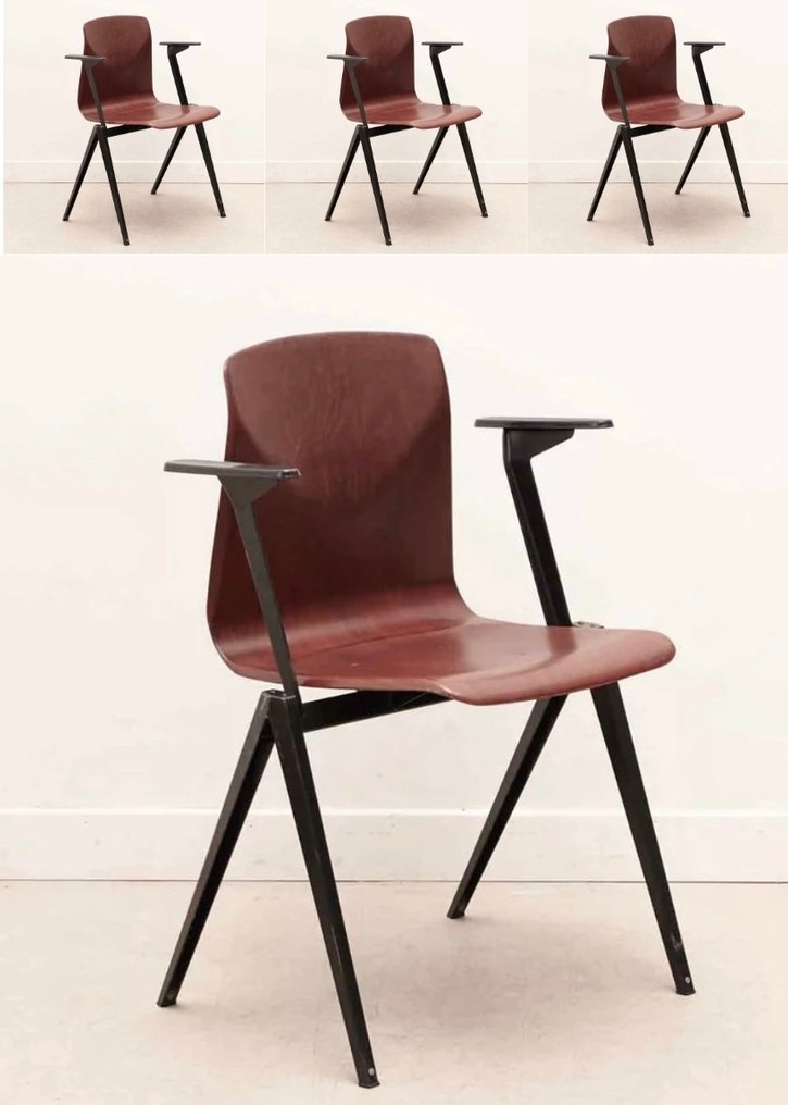 Galvanitas - Szék (4) - Fa, Fém - GALVANITAS S22 #1.0