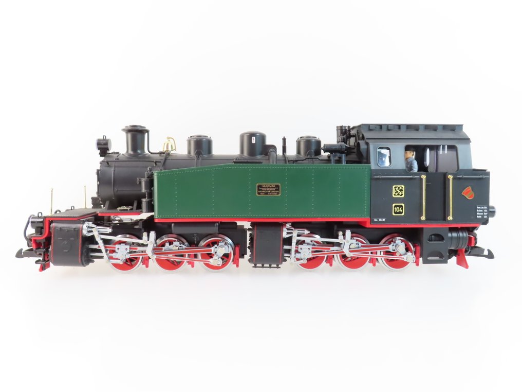 LGB G - 2085D - Tilhengervogn-lokomotiv (1) - 0-6-6-0 Mallet - SEG #1.0