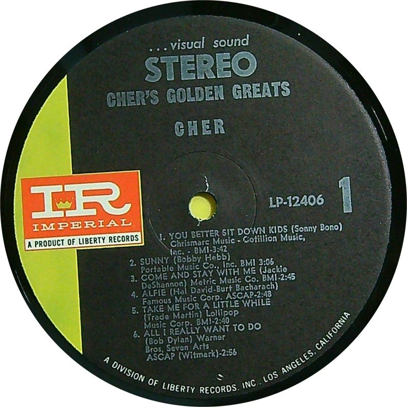 Cher - Lot of 6x LP's + 3x 12" maxis - Multiple titles - LP Albums (multiple items) - Various pressings (see description) - 1968 #3.2