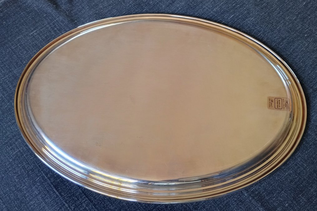 Ricci Argentieri - Serving tray - Silverplated #4.3