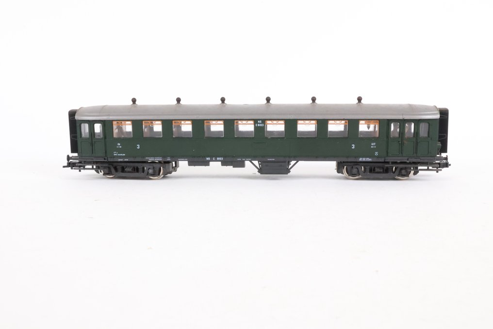 Roco H0 - (04189/4219) - 火車單元 (2) - Blokkendoos 机车车厢和三等车厢 - NS #1.0