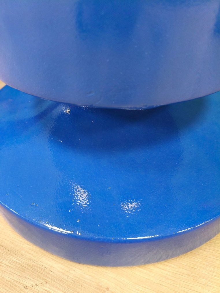 Moderne Blauwe Japandi Style - Table d'appoint - oxyde de magnésium #3.2