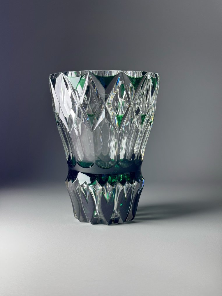 Val Saint Lambert - Charles Graffart - Vase - Art Deco - Kristall #4.3