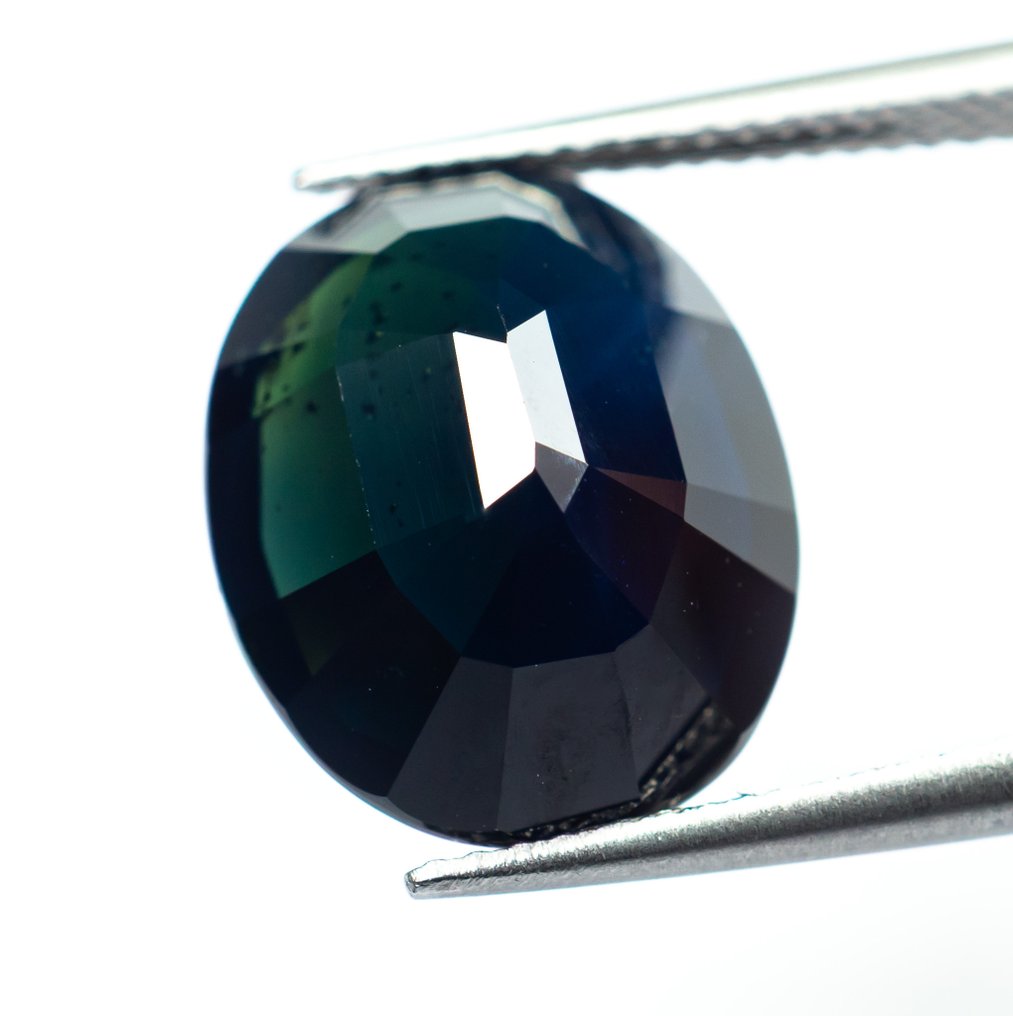 沒有保留價 藍寶石  - 13.83 ct - Lotus Gemology - Deep Blue #3.2