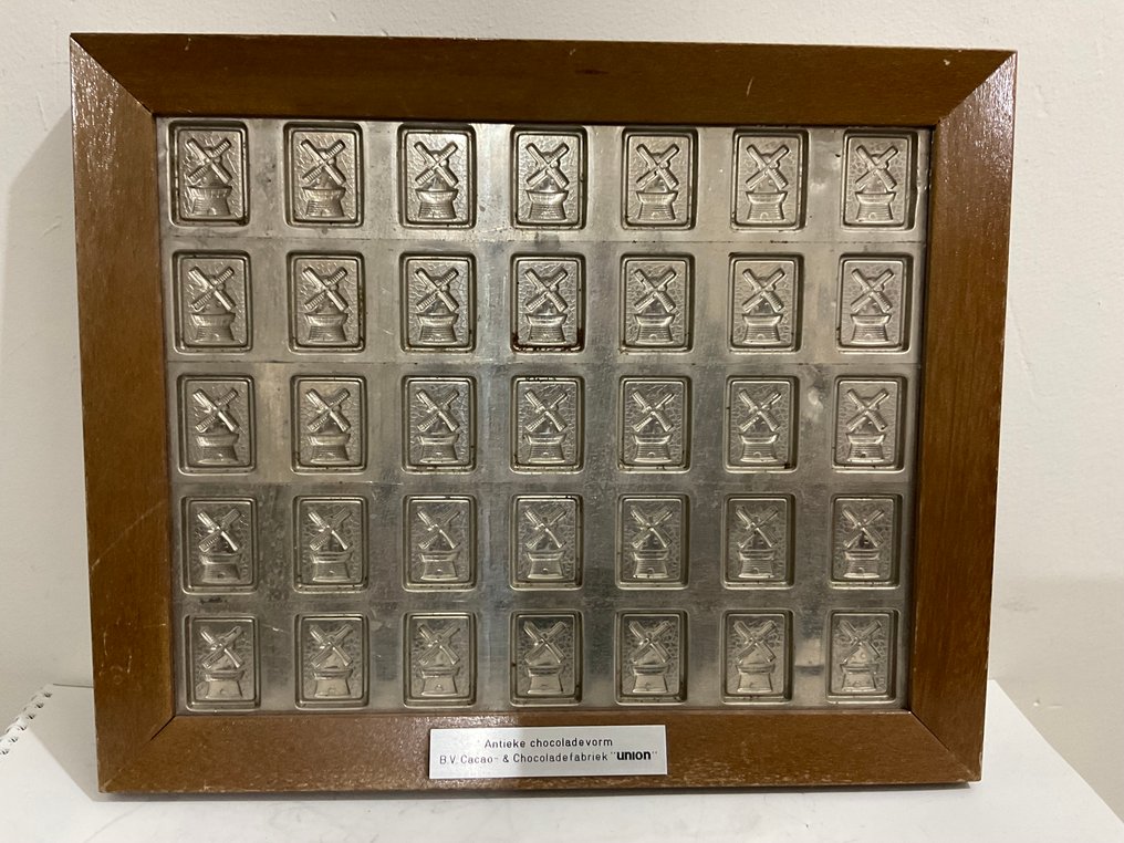 Chokoladeform - Vindmøller - Plakette - Metal #1.0