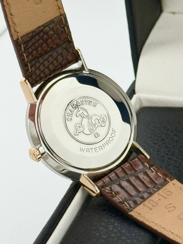Omega - Fără preț de rezervă - Solid Gold Capped Seamaster De Ville Date Cal.611 - 136.020 - Bărbați - 1964 #1.0