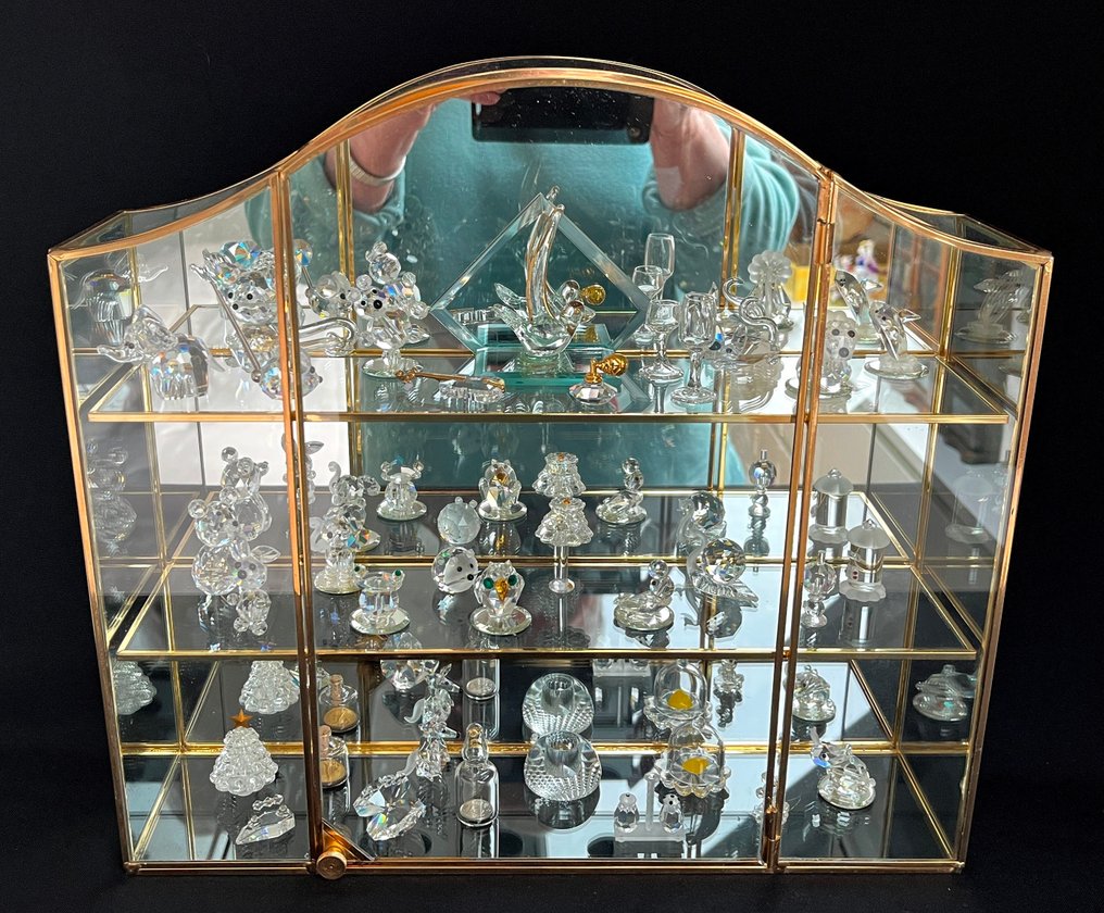 展示櫃 (35) - 铜镀金、水晶和玻璃 - Minivitrine 配 Kristal #1.0