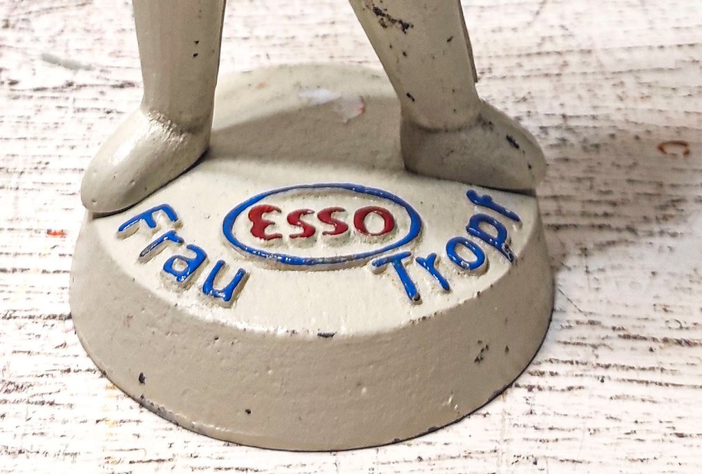 ESSO - M Busch GmbH - Γλυπτό, Frau Tropf - 25 cm - Χειροποίητο σίδερο #4.3