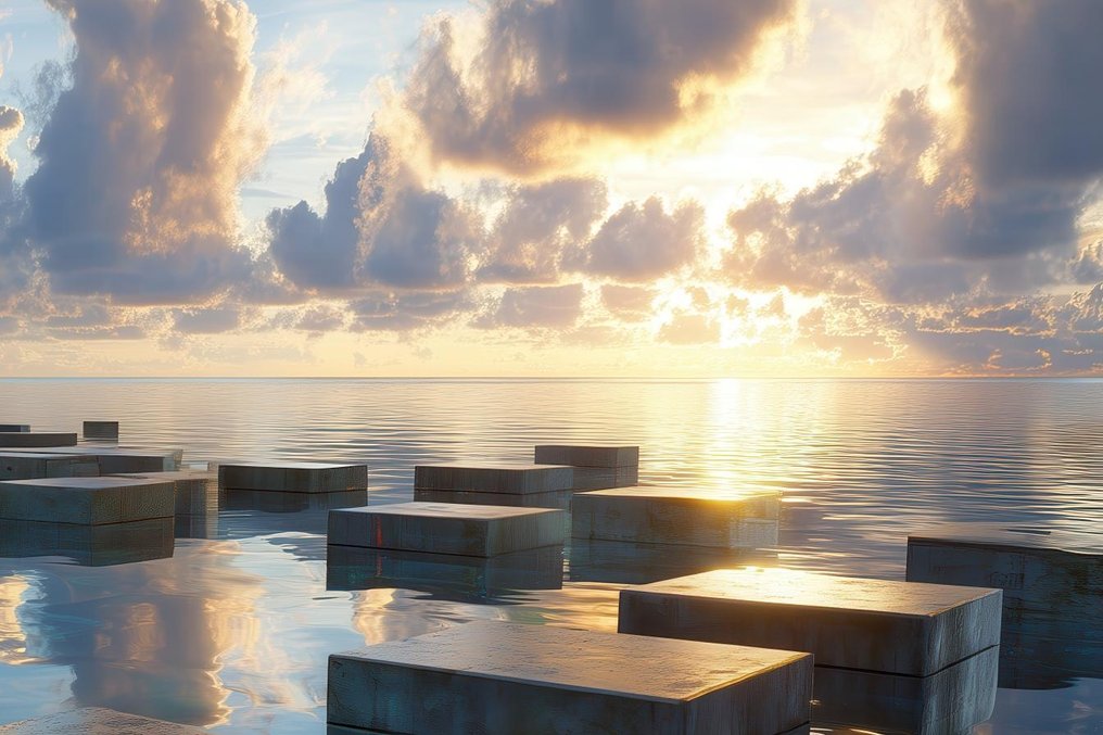 Lea Ottavi - Mirrored Depth Geometry XXL #4.3