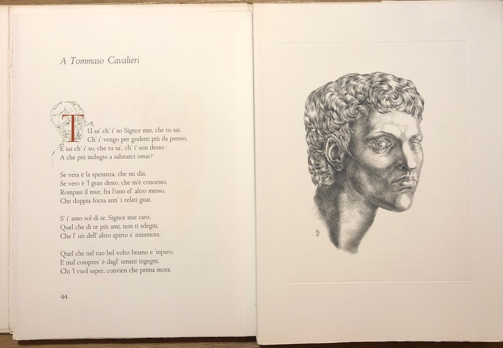 Michel Ange / Marc Dautry (ill) - Sonnets - 1973-1973 #3.2