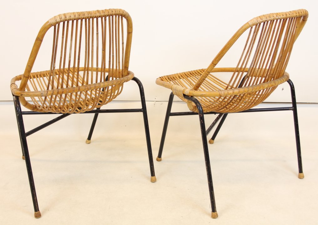 Πολυθρόνα - Μπαμπού, Σίδερο - δύο καρέκλες #4.3