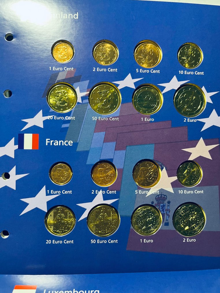 Ευρώπη. Series 1 Cent - 2 Euro Various Years (12 series) (χωρίς τιμή ασφαλείας) #2.1