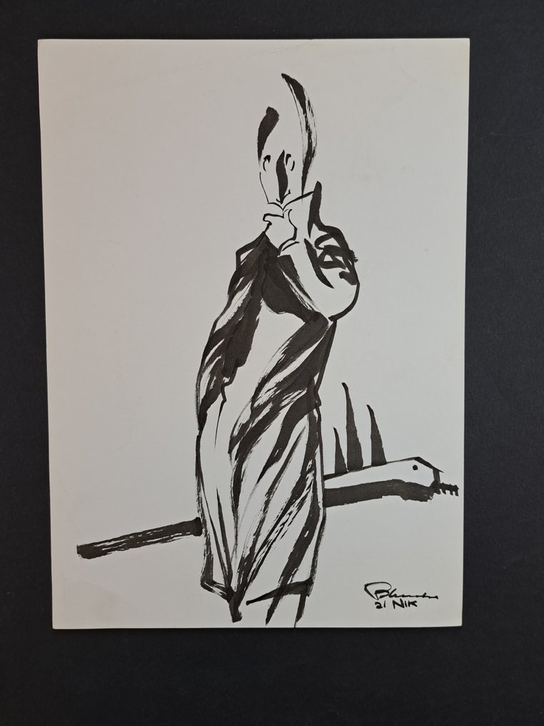 Palumbo, Giuseppe - 1 Original drawing - Mister Cipresso #4.3