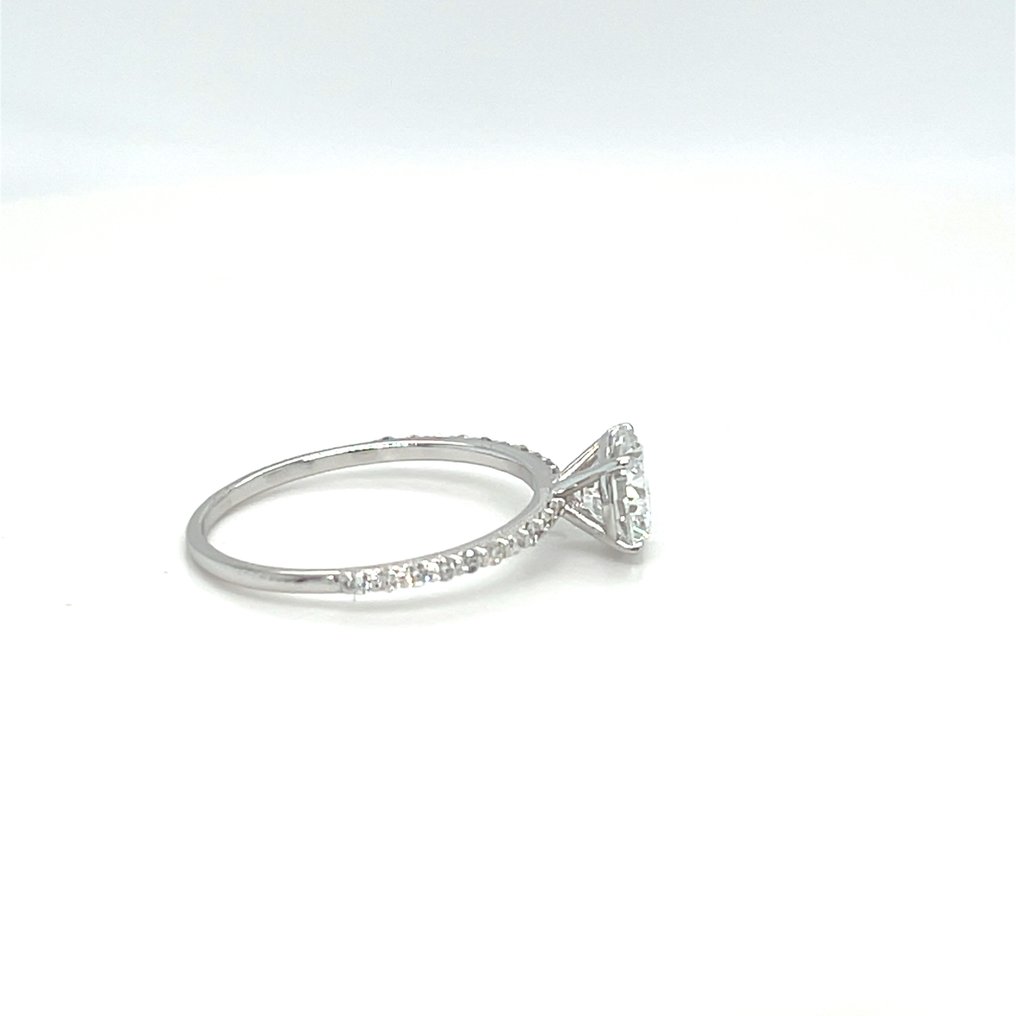 没有保留价 - 戒指 - 14K包金 白金 - 1.40ct. tw. 钻石 (实验室培育) - 钻石 #4.3