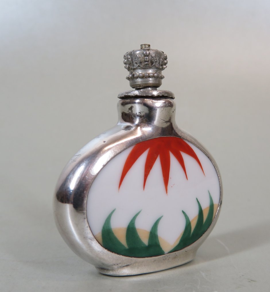 Parfumflesje (Crowntop) - Perfume bottle - .1000 silver #4.3