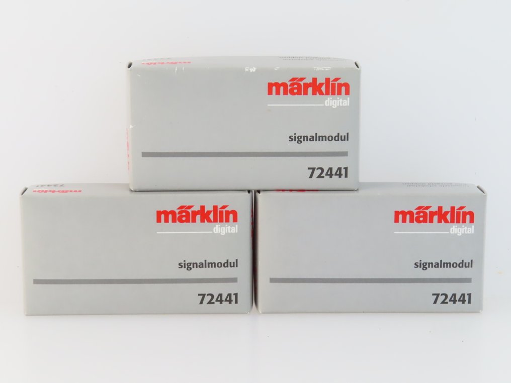 Märklin H0 - 72441 - Unité de commande numérique (3) - 3x module de freinage numérique avec connexion pour signal lumineux. #3.2