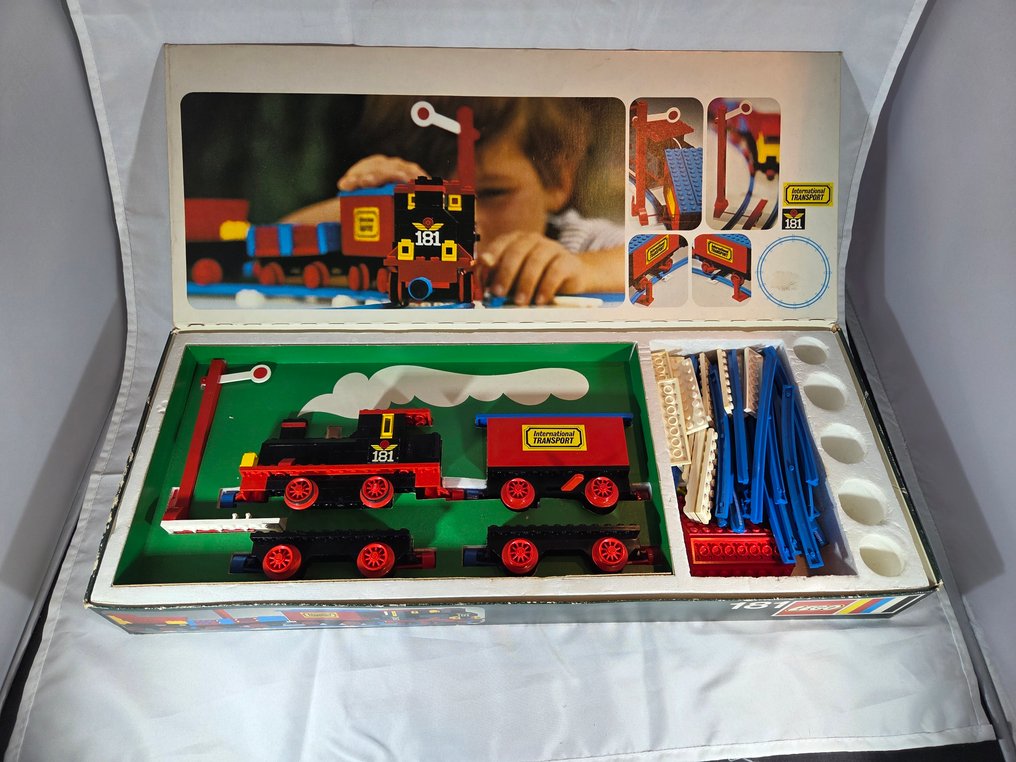 LEGO Set - 181 - Train - International TRANSPORT #1.0