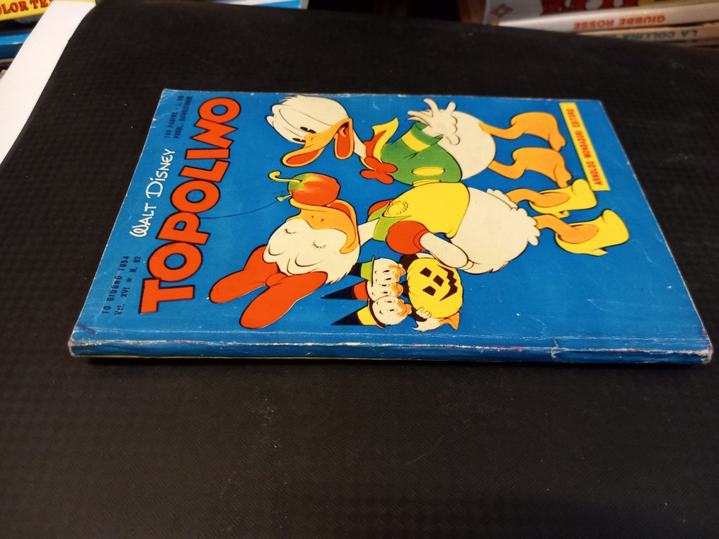 Topolino N.82 - Con bollino club , giochi non compilati - 1 Comic - First edition - 1954 #2.1