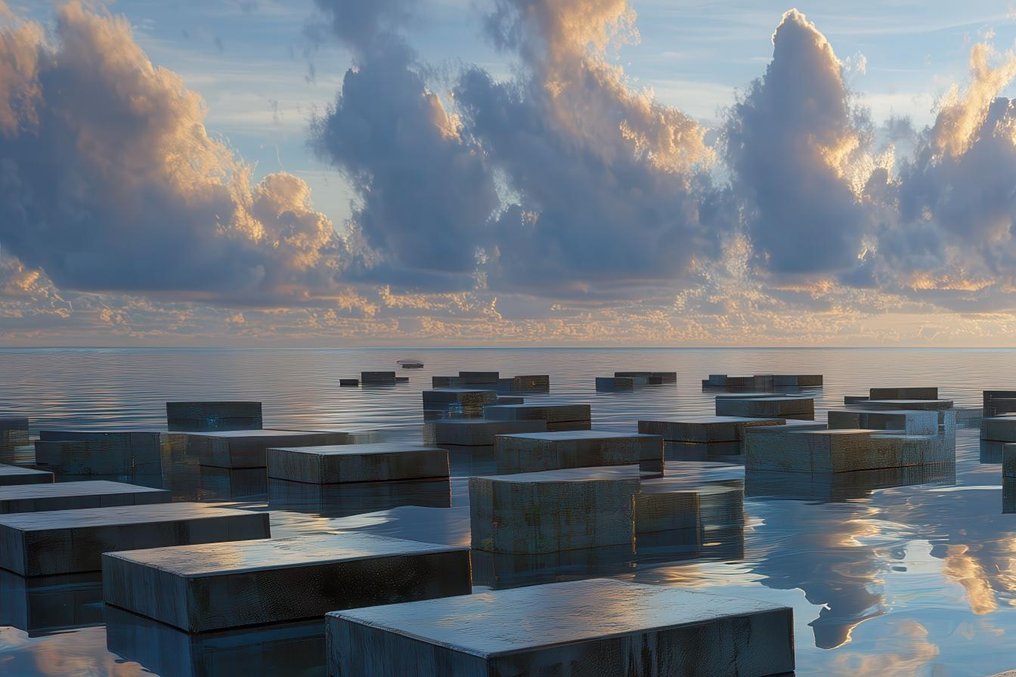 Lea Ottavi - Mirrored Depth Geometry XXL #3.2