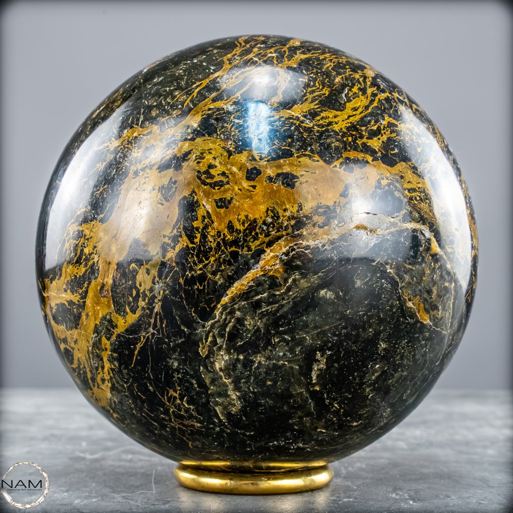 Πολύ σπάνιο φυσικό φανταστικό όπλα. Sphere, Ινδονησία- 1751.42 g #1.0