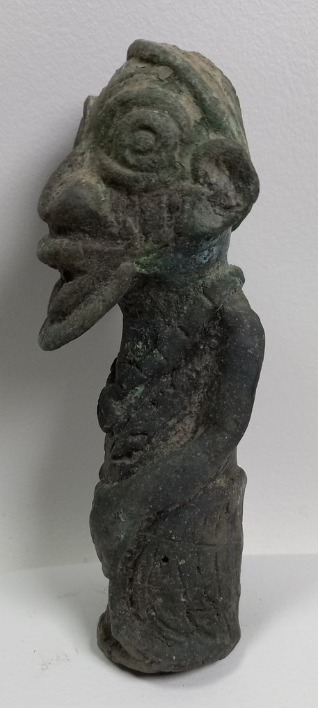 image âgée d'environ 25 ans (425 g, 13x3 cm) - Nigeria  (Sans prix de réserve) #1.0