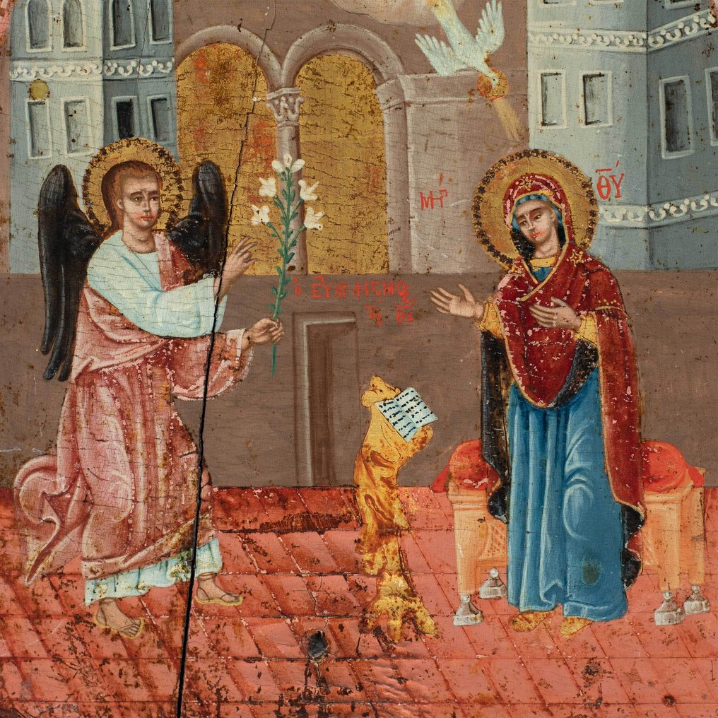Icon - Annunciation - Wood #2.1