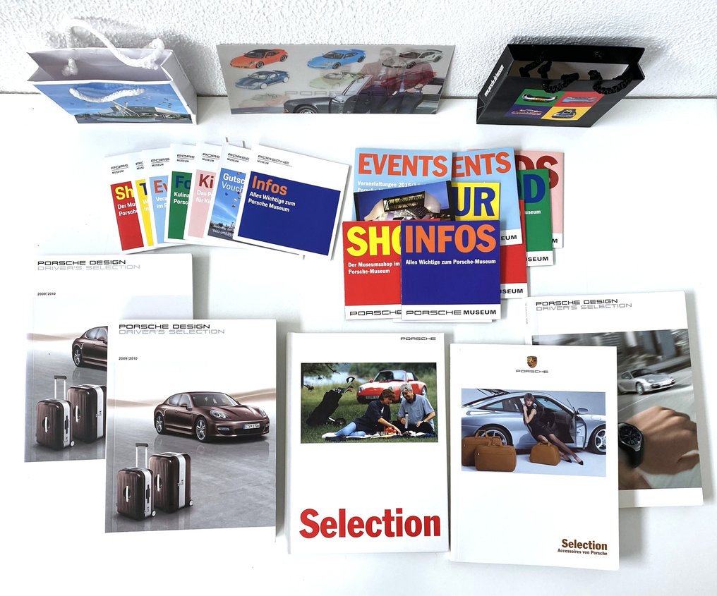 保时捷宣传册收藏 - Museum, Porsche Drivers Selection, Selection #1.0