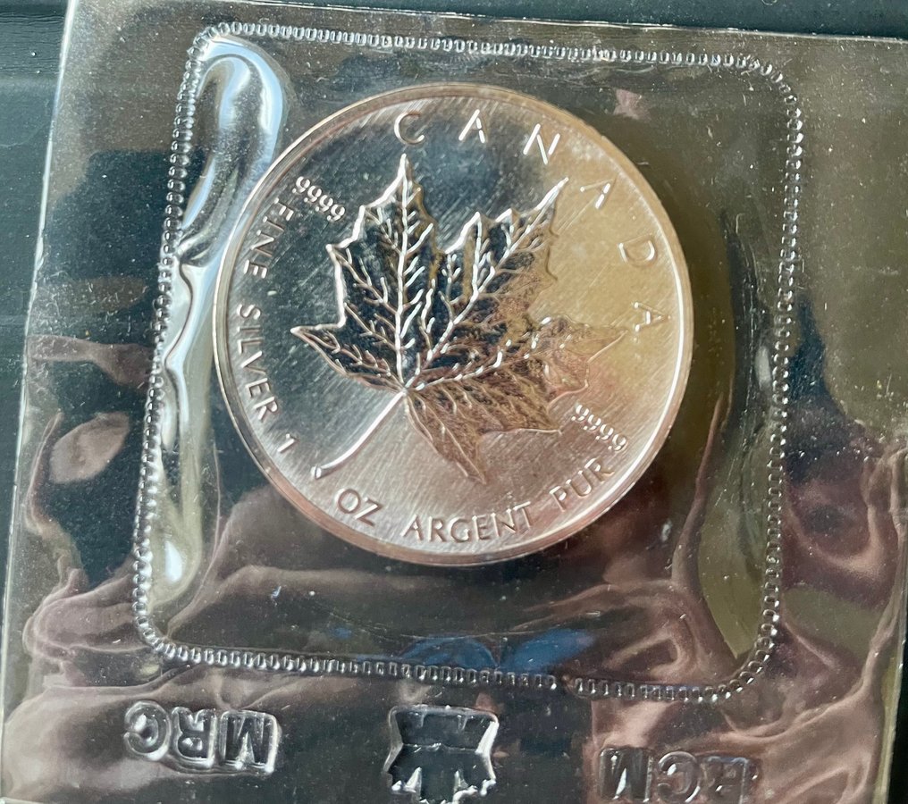 Canada. 5 Dollars 1989 1 Oz  (Ingen mindstepris) #1.0