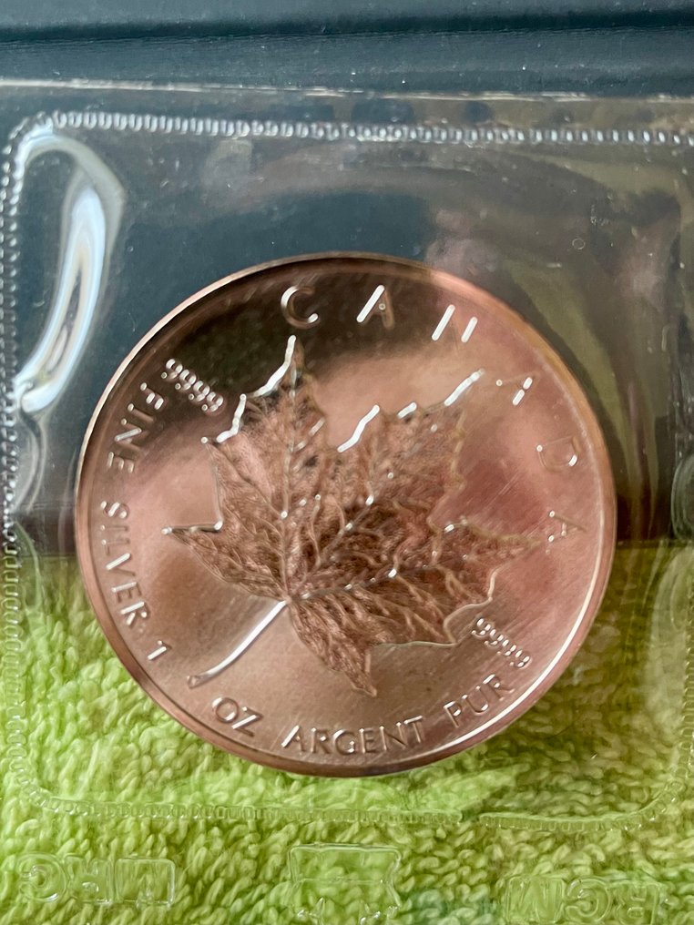 Canada. 5 Dollars 1989 1 Oz  (Ingen mindstepris) #2.1