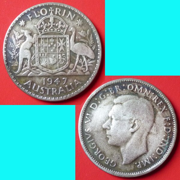 Australia. KGVI & QEII. Florin and Shilling 1942-1962 (16 pieces) (No reserve price) #3.2