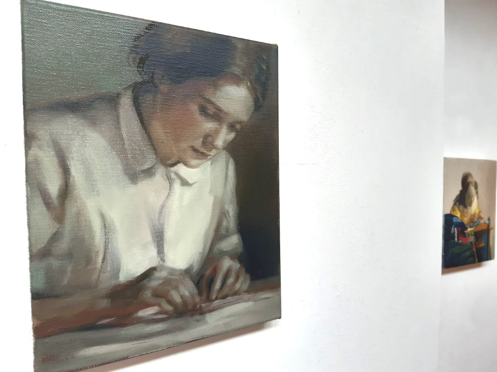 Erwin van Krey - Sitting boy #3.2