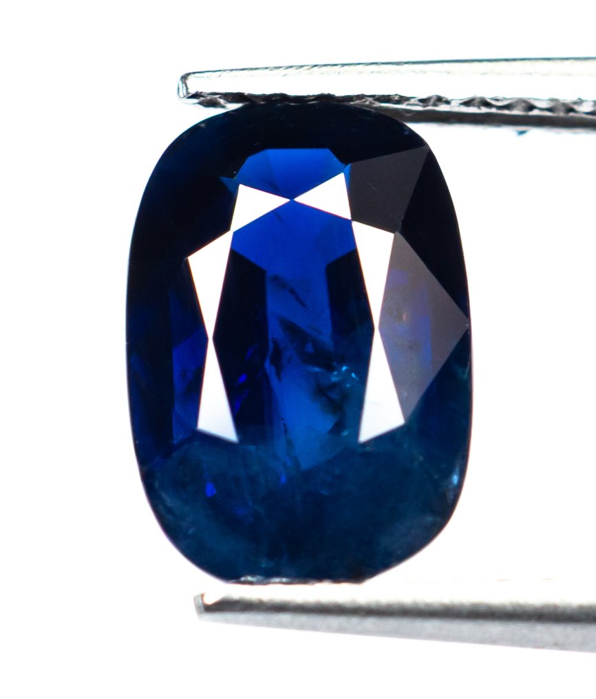 沒有保留價 藍寶石  - 2.66 ct - Bellerophon Gemlab - Deep Blue #1.0
