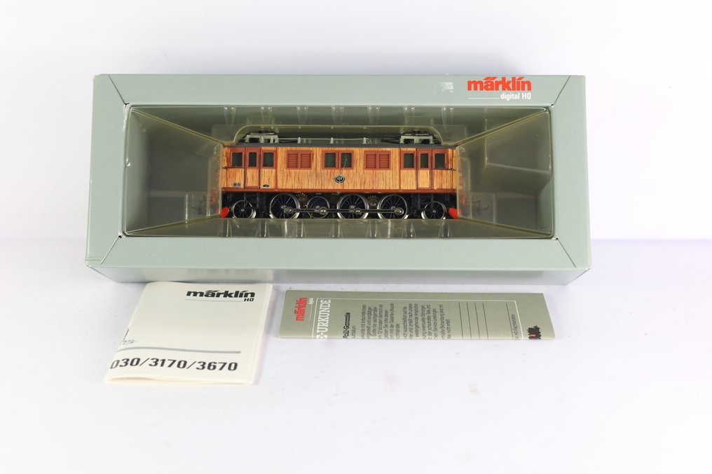 Märklin H0 - 3670 - Locomotora eléctrica (1) - type D109 - SJ #2.1