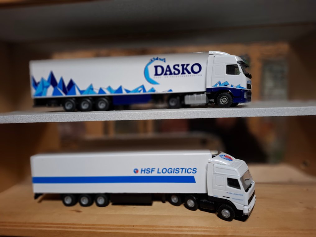 diversen 1:50 - Modell teherautó (2) - Volvo - Hsf en dasko szállítás #1.0