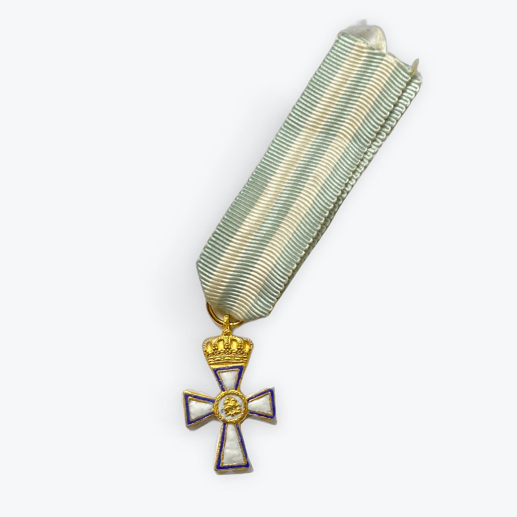 希腊 - 军事勋章 - 宪兵队十字架的微型模型 #1.0