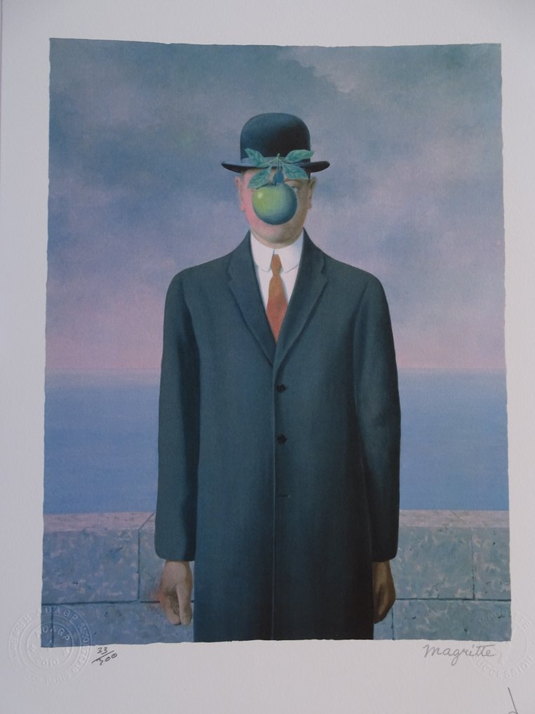 René Magritte (1898-1967), d´apres - Le Fils de l'Homme #1.0